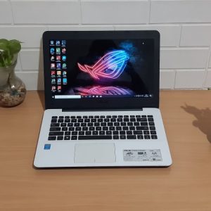 Laptop seri laris Asus X455LA Core i3-5005u gen 5 ram 4GB hd500gb putih elegan normal siap pakai (terjual)