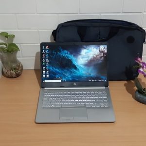 Istimewa HP 14s-dk0073au AMD A4-9125 ram 4GB DDR4 hd 1TB mulus tipis elegan keyboard nyala masih garansi resmi (terjual)