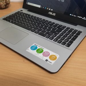 Laptop Grafis Asus X555B layar lebar 15’6 nyaman buat kerja AMD A9-9420 ram 4GB DDR4 VGA AMD R5 mulus normal semua (terjual)