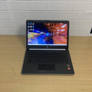 Laptop Hp 14 CM0008AU AMD Ryzen 3 2200U Ram4Gb Hdd1Tb Layar 14in Slim Elegan Mulus (TERJUAL)